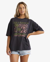 0 Spiral Sun - T-Shirt für Frauen Schwarz UBJZT00467 Billabong