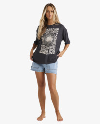 1 You Are Invited - T-shirt de manga curta para Mulher Preto UBJZT00480 Billabong