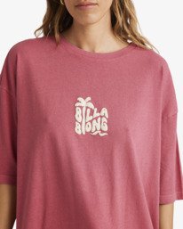 4 Trust Your Soul - Short Sleeves T-Shirt for Women Grey UBJZT00489 Billabong