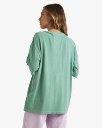 1 Highest Tide - Short Sleeves T-Shirt for Women Green UBJZT00500 Billabong