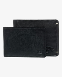 4 ROCKAWAY 2 IN 1 WALLET Black UBYAA00178 Billabong