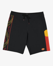 1 Otis Dbah Pro 19" - Performance-Boardshorts für Männer Schwarz UBYBS00208 Billabong