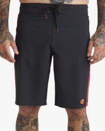 4 Otis Dbah Pro 19" - Performance boardshort voor Heren Black UBYBS00208 Billabong