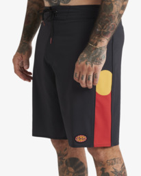 9 Otis Dbah Pro 19" - Performance-Boardshorts für Männer Schwarz UBYBS00208 Billabong