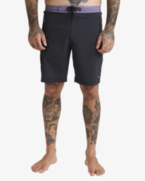 3 Otis Mangrove 18.5" - Boardshorts Performance para Hombre Negro UBYBS00505 Billabong