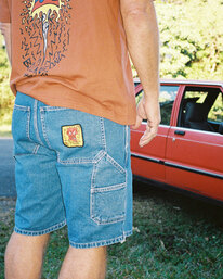 0 Skegss Smoko Denim - Carpenter Inspired Shorts for Men  UBYDS00101 Billabong