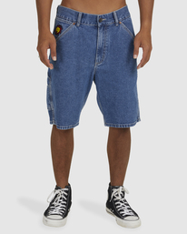 1 Skegss Smoko Denim - Carpenter Inspired Shorts for Men  UBYDS00101 Billabong