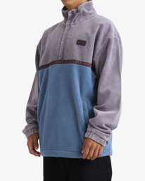 3 Space Lobster - Half Zip Pullover Sweatshirt for Men Blue UBYFT00314 Billabong