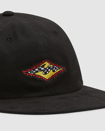 5 Skegss Diamond - Snapback Cap for Men Black UBYHA00248 Billabong