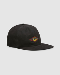 3 Skegss Diamond - Snapback Cap for Men Black UBYHA00248 Billabong