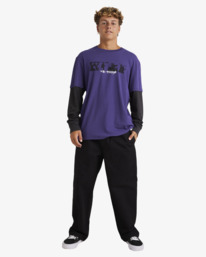 1 Terrys - Long Sleeve Top for Men Purple UBYKT00156 Billabong