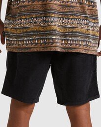 4 King Stingray Larry Cord 18" Black UBYWS00125 Billabong