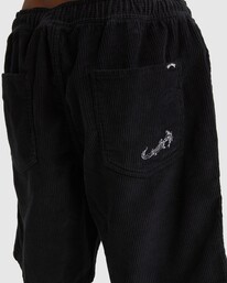 6 King Stingray Larry Cord 18" Black UBYWS00125 Billabong