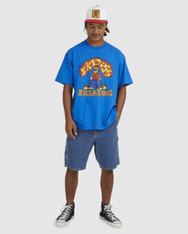 10 Skeggs 90s Guy - T-Shirt for Men Blue UBYZT00358 Billabong