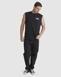 7 Grunge Arch - T-shirt sans manches pour Homme Noir UBYZT00375 Billabong