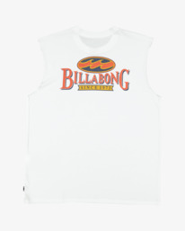 1 Double Spread - Muscle-Tanktop für Männer Weiss UBYZT00697 Billabong