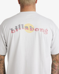 4 Otis Sunset - Maglietta a maniche corte da Uomo Gray UBYZT00705 Billabong