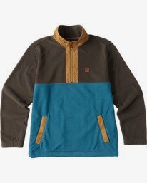 4 Boundary Mock Lite - Polar con Cremallera hasta Media Altura para Hombre Negro V1FL04BIW0 Billabong