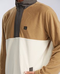 3 Boundary Mock Lite - Half Zip Polar Fleece for Men  V1FL04BIW0 Billabong