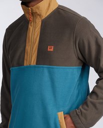 3 Boundary Mock Lite - Polar con Cremallera hasta Media Altura para Hombre Negro V1FL04BIW0 Billabong