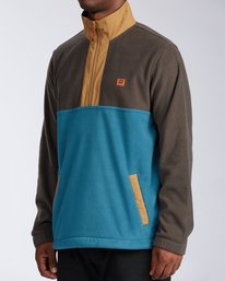 2 Boundary Mock Lite - Polar con Cremallera hasta Media Altura para Hombre Negro V1FL04BIW0 Billabong