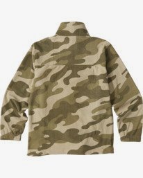 6 Canyon Mock Neck - Polarfleece mit Halbreißverschluss für Männer  V1FL07BIW0 Billabong