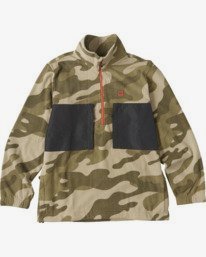 5 Canyon Mock Neck - Polarfleece mit Halbreißverschluss für Männer  V1FL07BIW0 Billabong