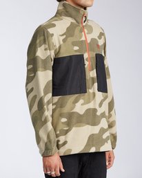 3 Canyon Mock Neck - Polarfleece mit Halbreißverschluss für Männer  V1FL07BIW0 Billabong