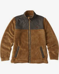 4 Flint - Zip-Up Sherpa Fleece for Men  V1FL10BIW0 Billabong