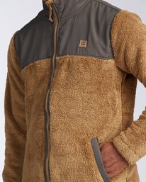 3 Flint - Zip-Up Sherpa Fleece for Men  V1FL10BIW0 Billabong