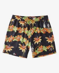 0 Grinch Aloha Layback 17" - Board Shorts for Men Black V1LB03BIW0 Billabong