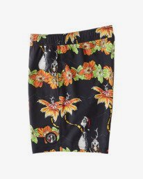 2 Grinch Aloha Layback 17" - Board Shorts for Men Black V1LB03BIW0 Billabong