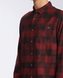 4 Coastline - Camisa de pana para Hombre Rojo V1SH04BIW0 Billabong