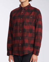 2 Coastline - Camisa de pana para Hombre Rojo V1SH04BIW0 Billabong