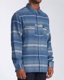 3 Offshore - Technical Long Sleeve Top for Men Blue V1SH05BIW0 Billabong