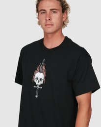 3 BURN IT ALL TEE  V1SS37BIW0 Billabong