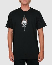 0 BURN IT ALL TEE  V1SS37BIW0 Billabong