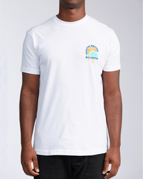 0 Wave - T-Shirt for Men White V1SS41BIW0 Billabong