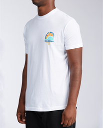 2 Wave - T-Shirt for Men White V1SS41BIW0 Billabong