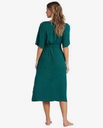 2 Shorebreak - Midi Wrap Dress for Women  V3DR10BIMU Billabong