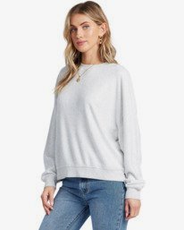 3 Stayin In - Sudadera para Mujer Azul V3FL03BIMU Billabong
