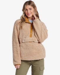 0 A/DIV Switchback - Sherpa Fleece Sweatshirt for Women  V3FL05BIMU Billabong