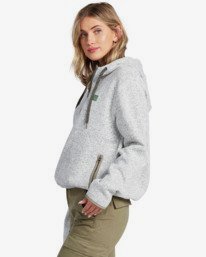 2 Roam Free - Felpa con cappuccio da Donna  V3FL06BIMU Billabong