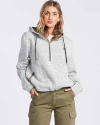 4 Roam Free - Sudadera con capucha para Mujer Gris V3FL06BIMU Billabong