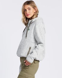 6 Roam Free - Sudadera con capucha para Mujer Gris V3FL06BIMU Billabong