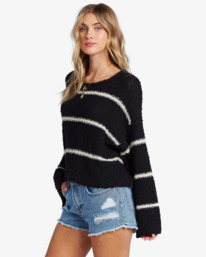 3 Lined Up - Jumper for Women  V3JP18BIMU Billabong