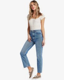 0 Kick Around - Straight Fit Jeans for Women  V3PN03BIMU Billabong