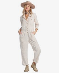 0 Dare Me - Long Sleeve Jumpsuit for Women  V3PT09BIW0 Billabong