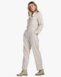 2 Dare Me - Long Sleeve Jumpsuit for Women  V3PT09BIW0 Billabong