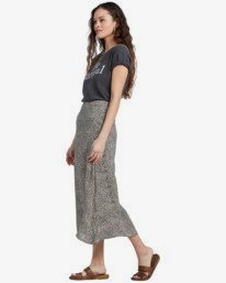 1 Flirty Daze - High Waist Midi Skirt for Women  V3SK01BIW0 Billabong